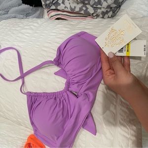 LAVENDER BECCA BIKINI SET NWT